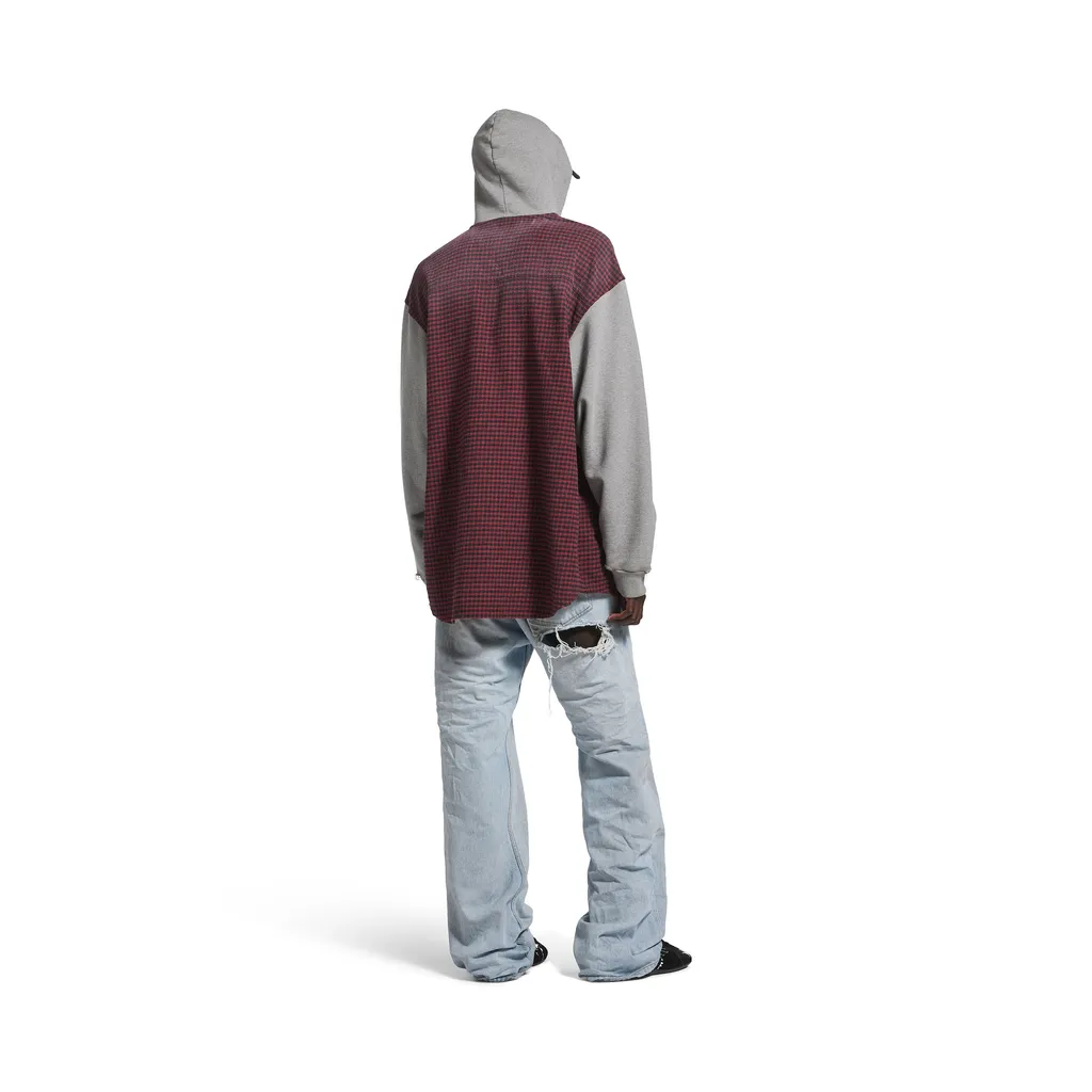Hooded Hybrid Shirt