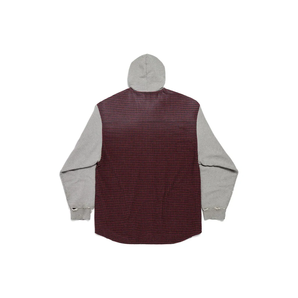 Hooded Hybrid Shirt