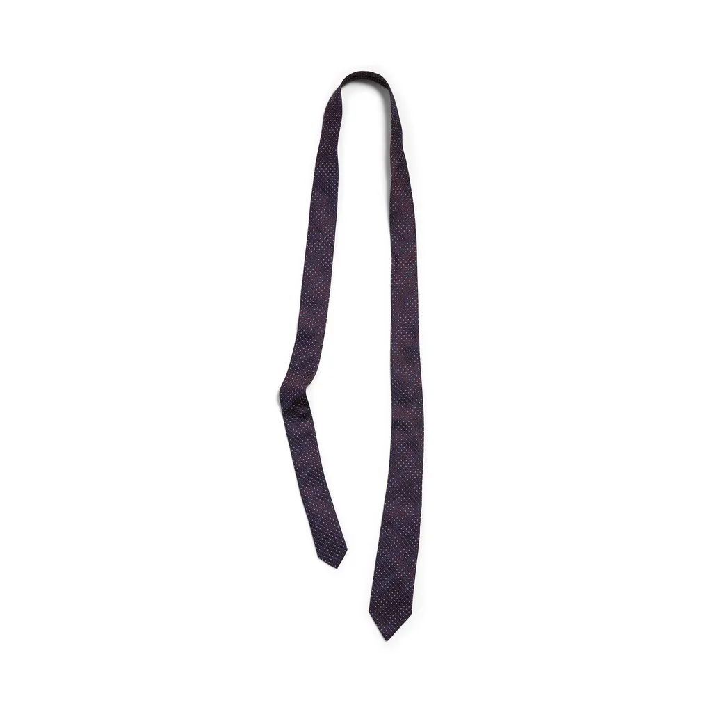 Bb Monogram Square Silk Jacquard Tie