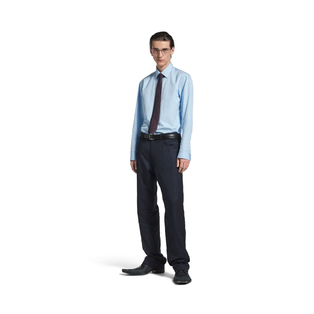 Bb Monogram Square Silk Jacquard Tie