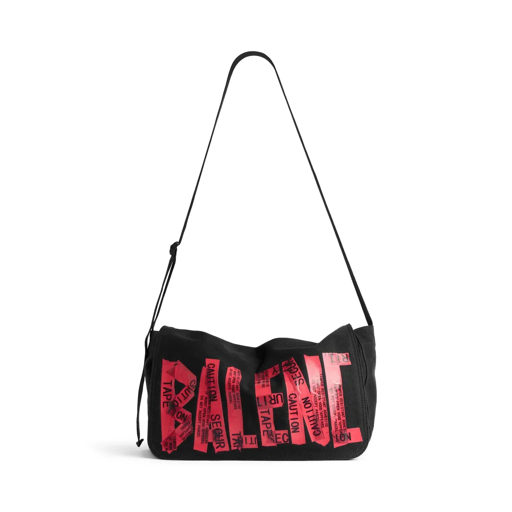 Tape Type Flap Messenger Bag Small