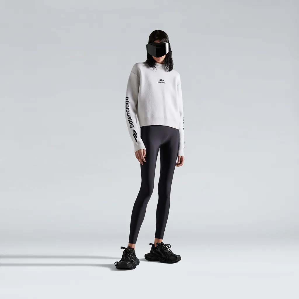 3B Sports Icon Cropped Crewneck