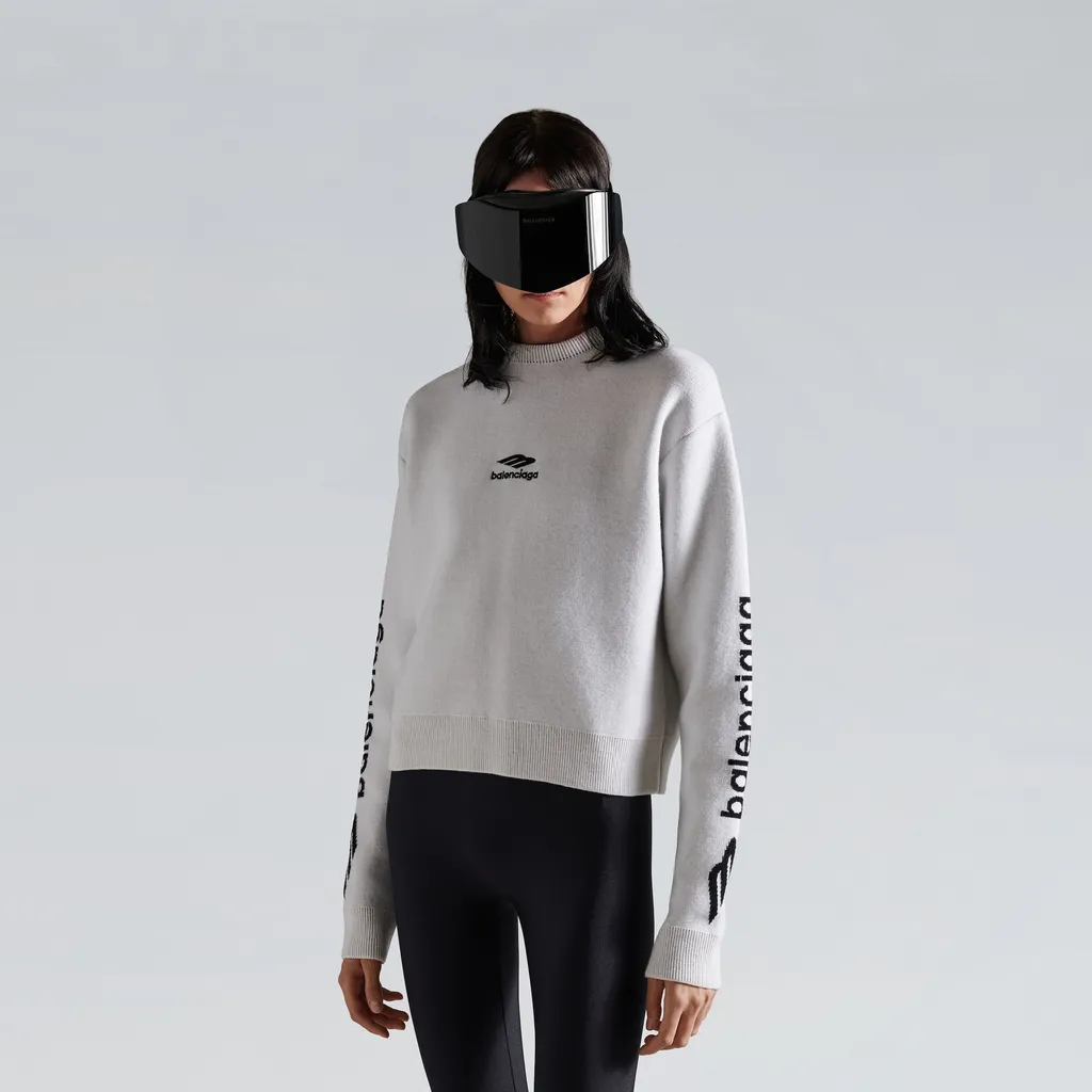 3B Sports Icon Cropped Crewneck