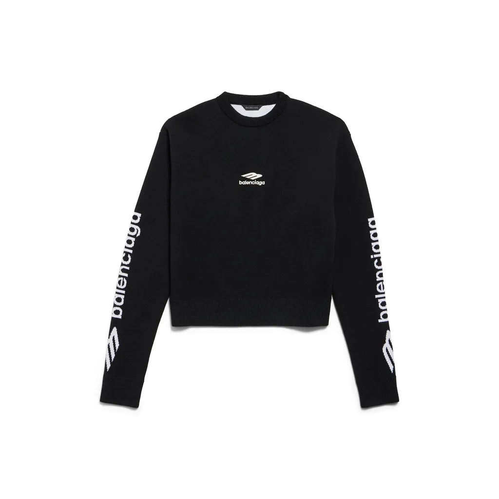 3B Sports Icon Cropped Crewneck