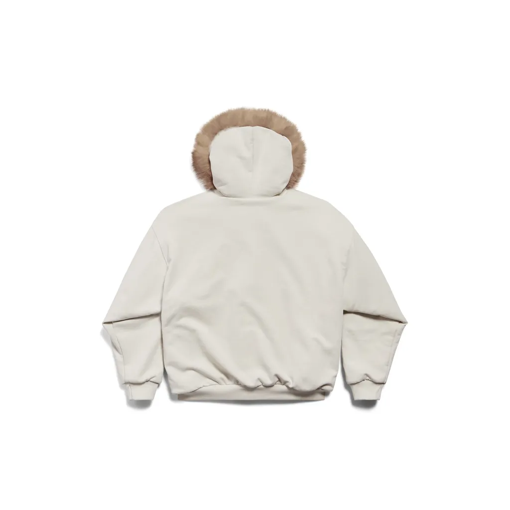 Fluffy Zip-Up Hoodie