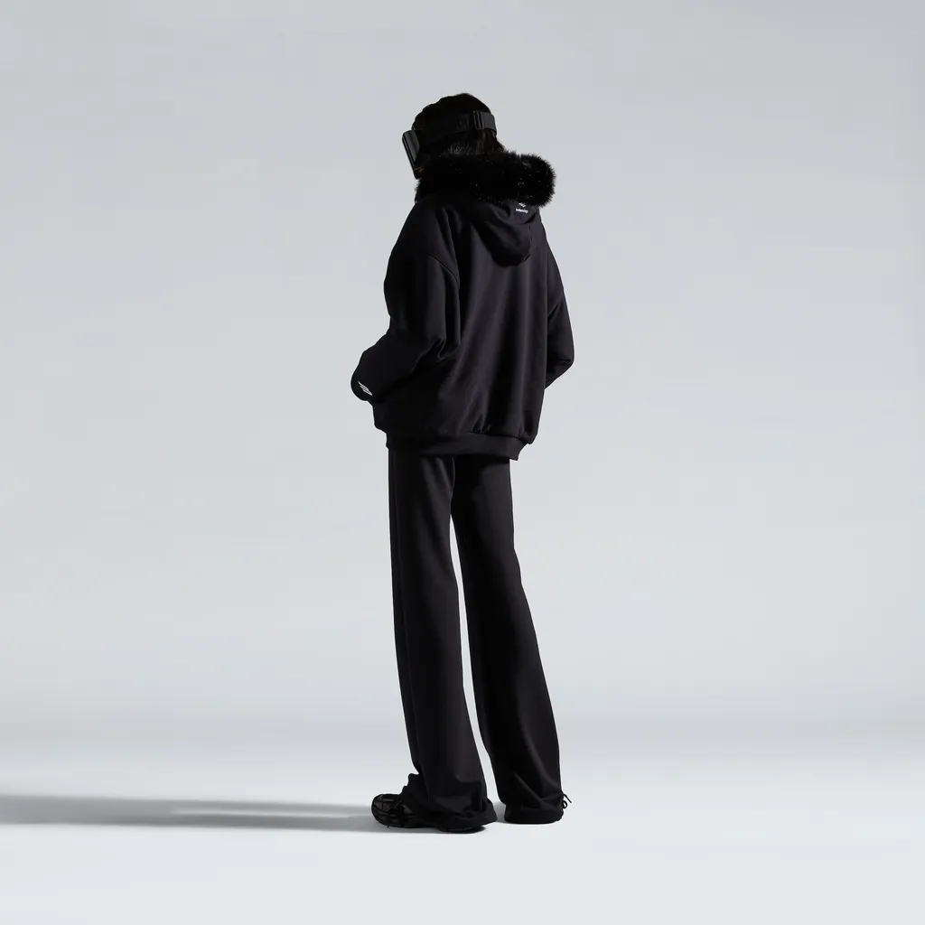Fluffy Zip-Up Hoodie