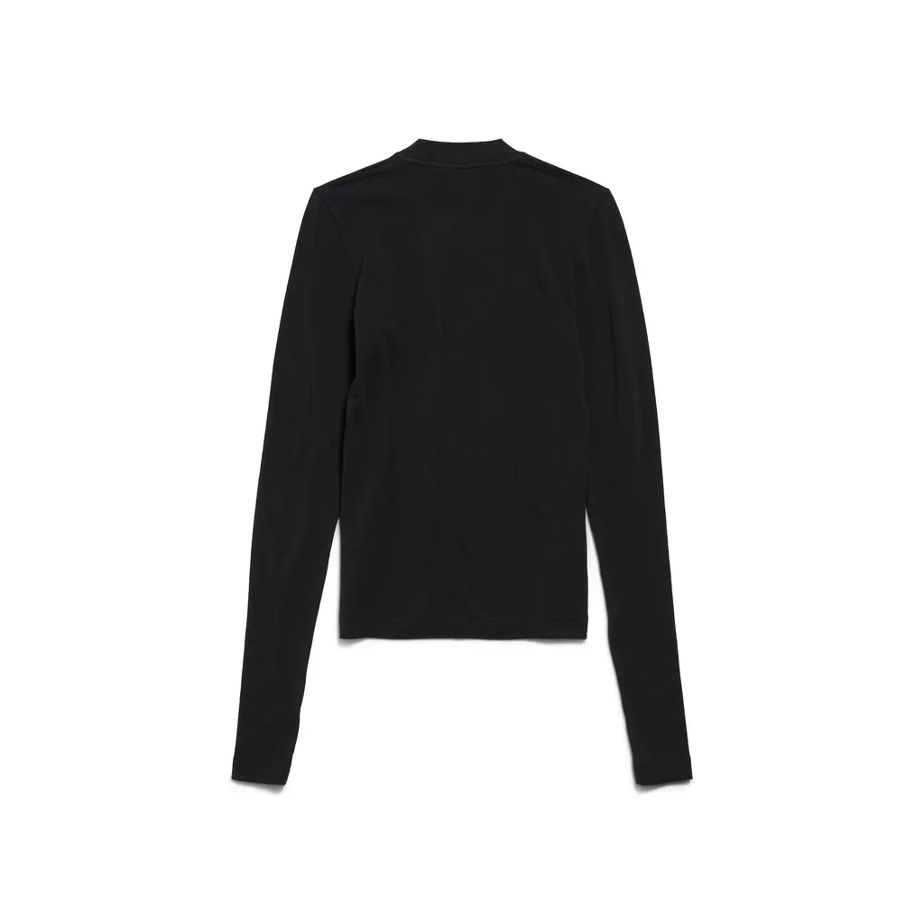 3B Sports Icon Long Sleeve Fitted Crewneck Top