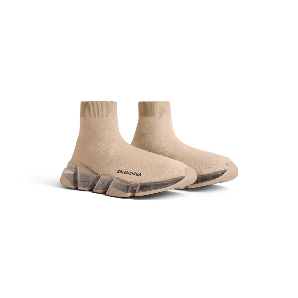 Speed 2.0 Full Clear Sole Recycled Knit Sneaker