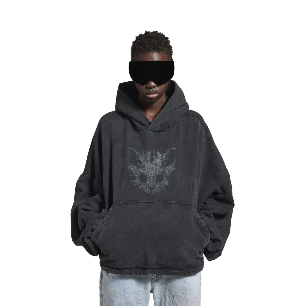Kittycat Cropped Hoodie