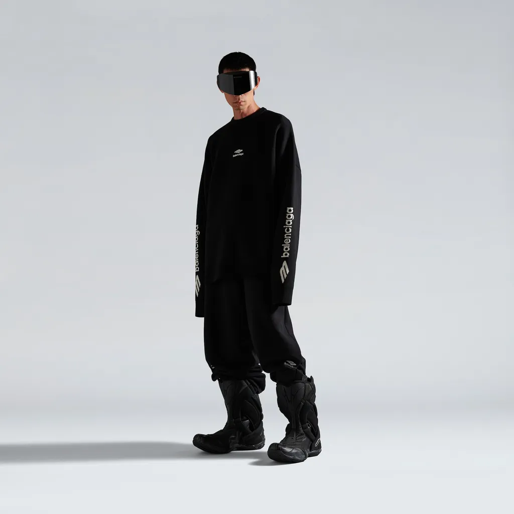 3B Sports Icon Ski Crewneck