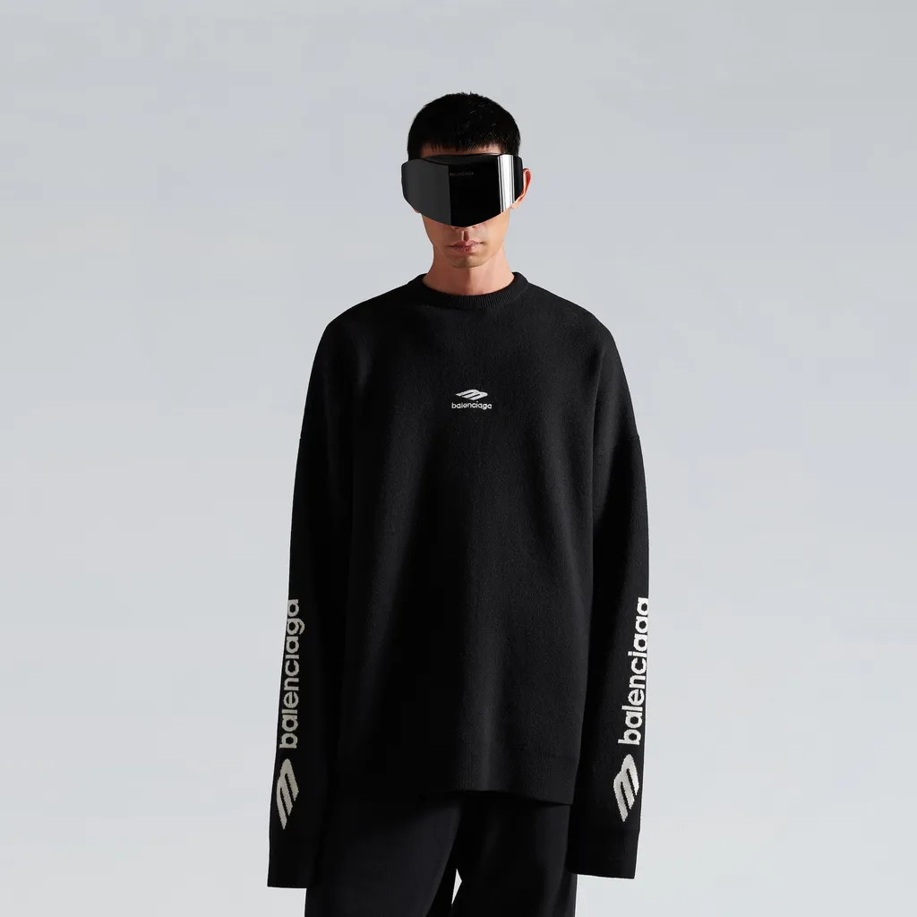 3B Sports Icon Ski Crewneck