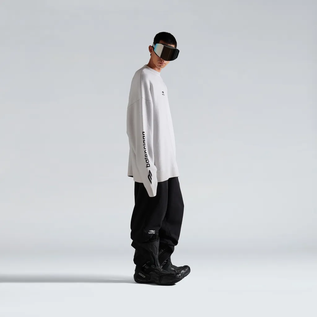 3B Sports Icon Ski Crewneck