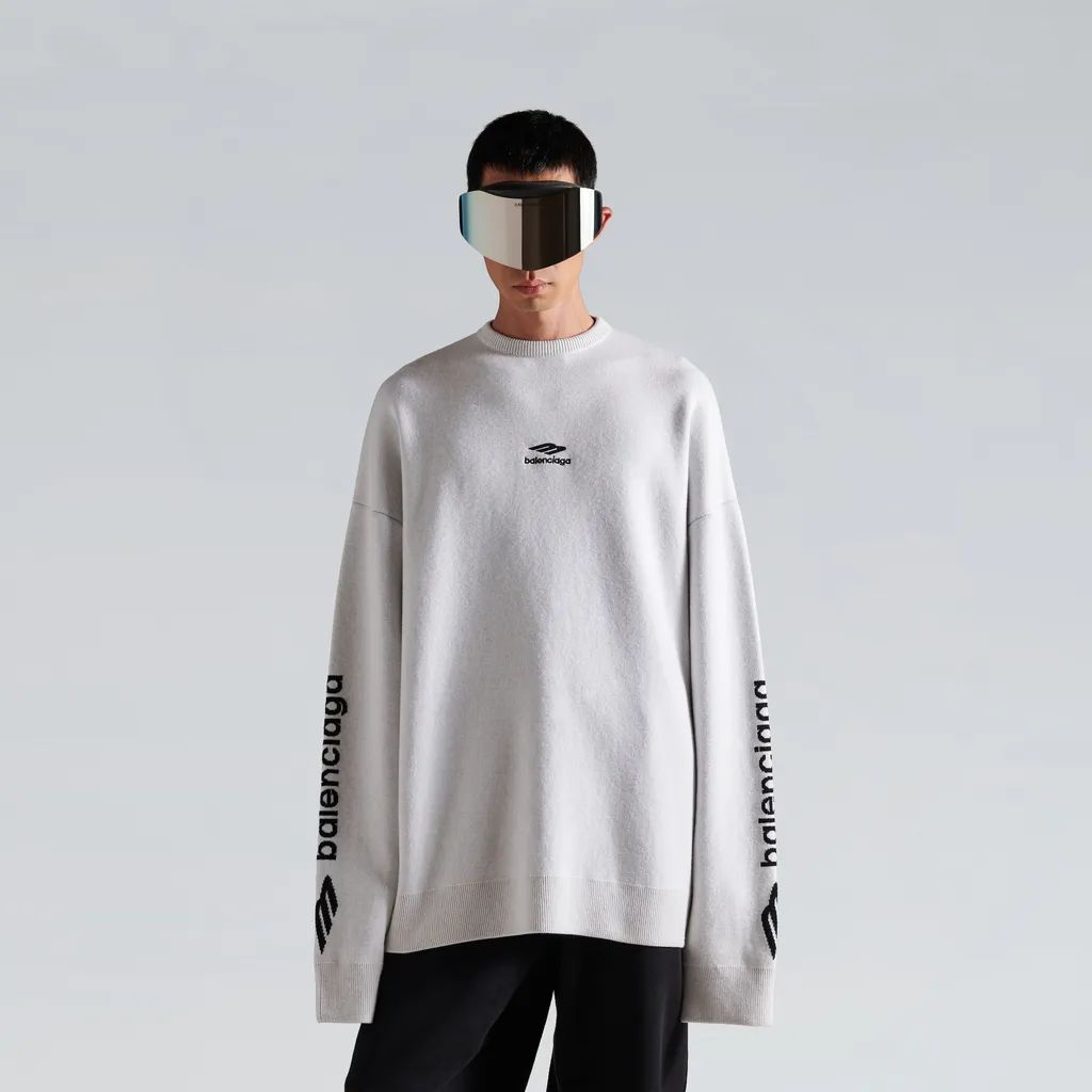 3B Sports Icon Ski Crewneck