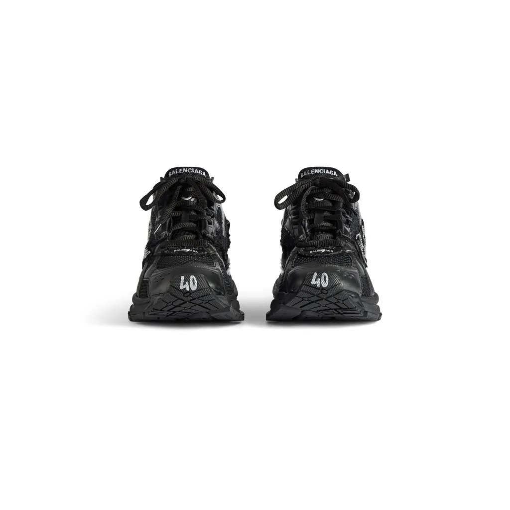 Runner Sneaker With Rhinestones