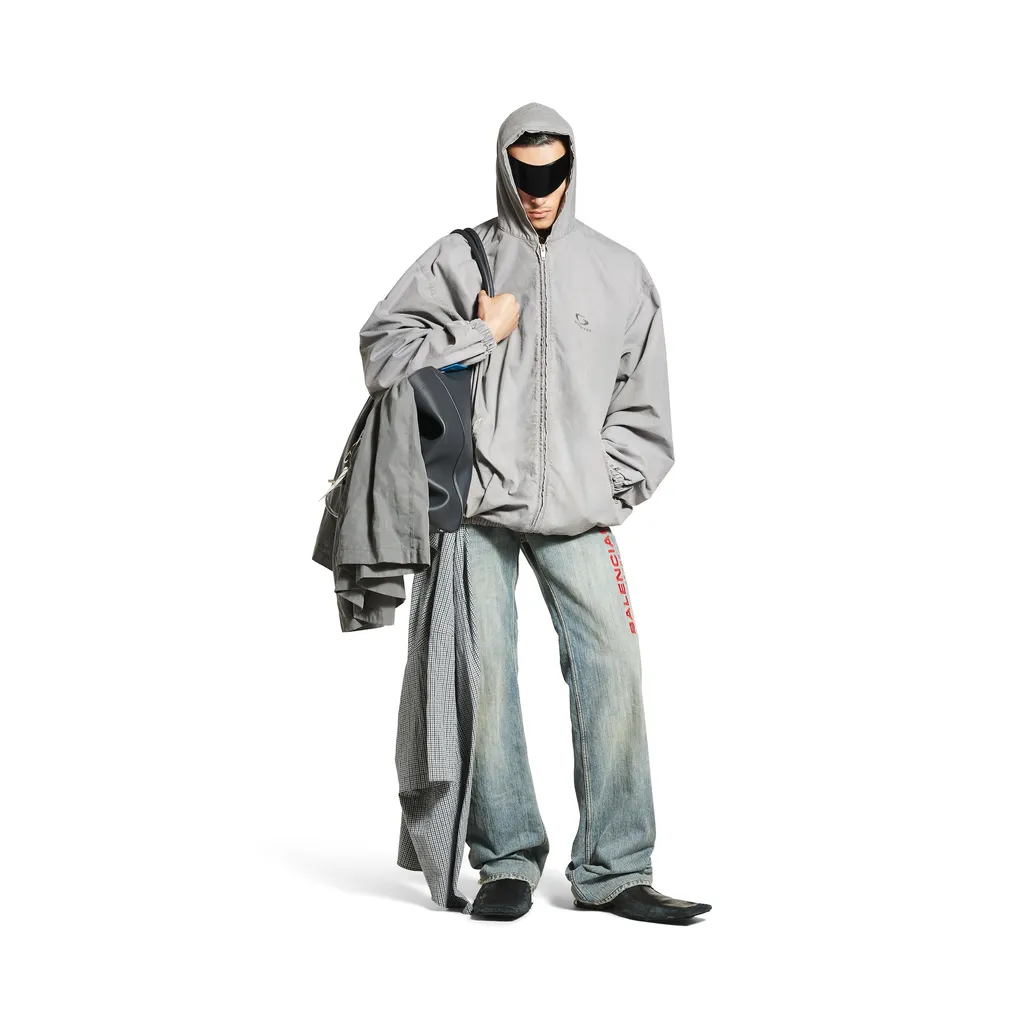 Oversized Zip-Up Hoodie