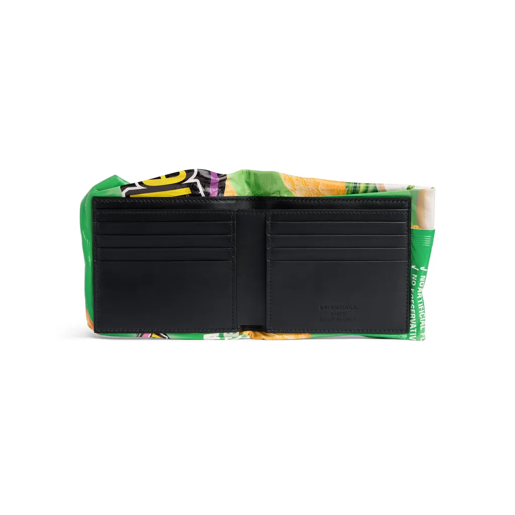 Chips Square Folded Wallet