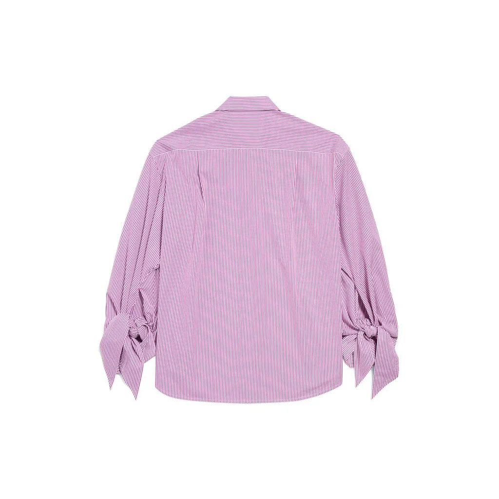 Knotted Cuff Blouse