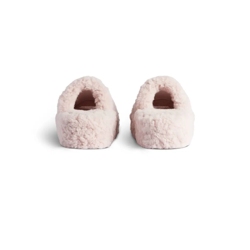 Furry Platform Sandal