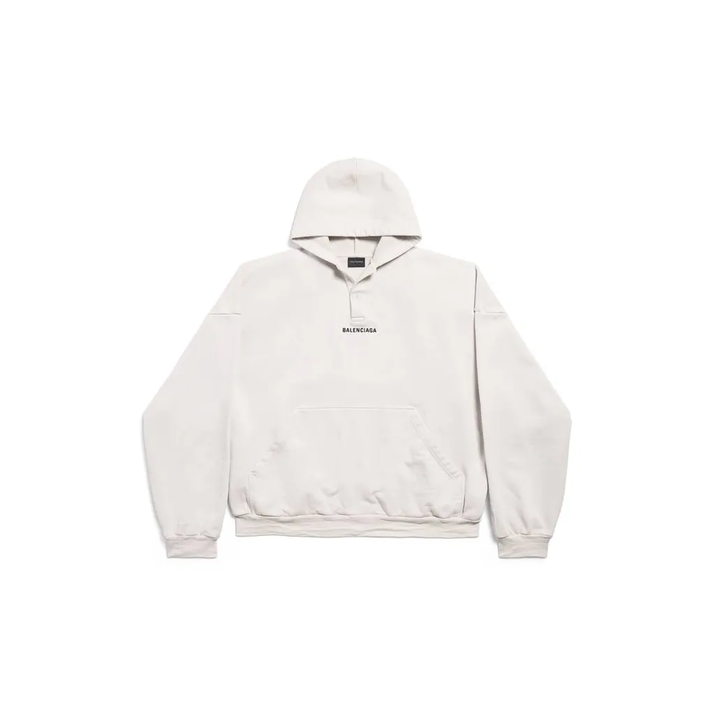 Back Polo Hoodie