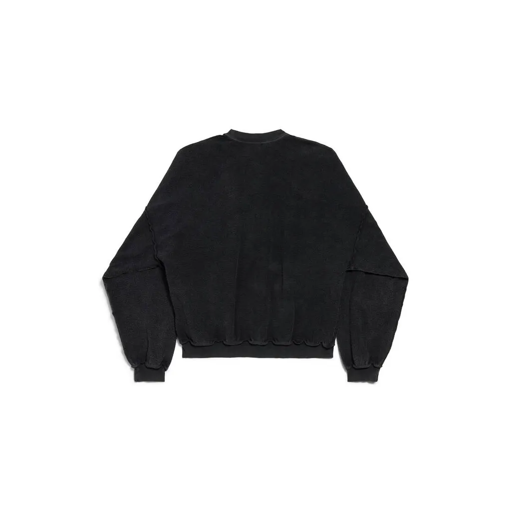 3B Sports Icon Inside Out Oversized Crewneck