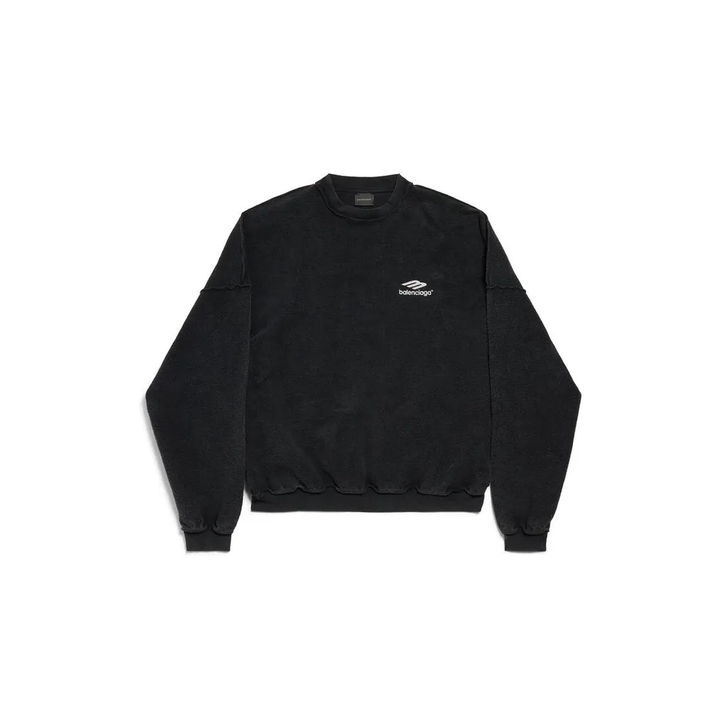 3B Sports Icon Inside Out Oversized Crewneck