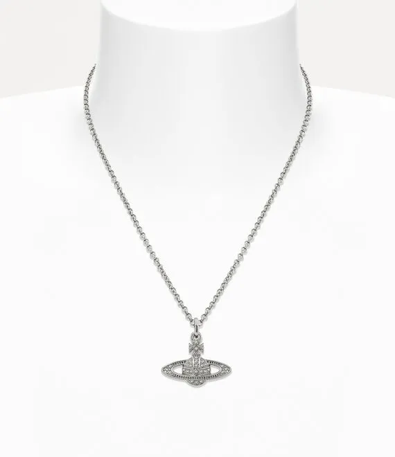 Mini Bas Relief Pendant Necklace