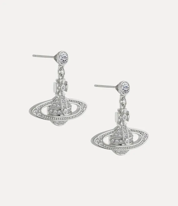 Mini Bas Relief Drop Earrings