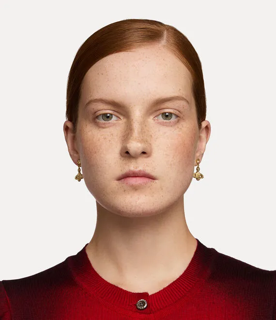 Mini Bas Relief Drop Earrings