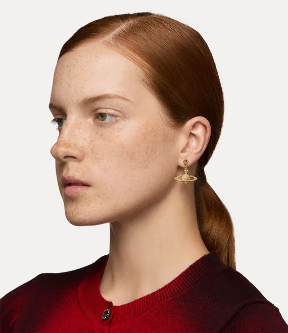Mini Bas Relief Drop Earrings
