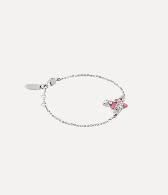 New Diamante Heart Bracelet