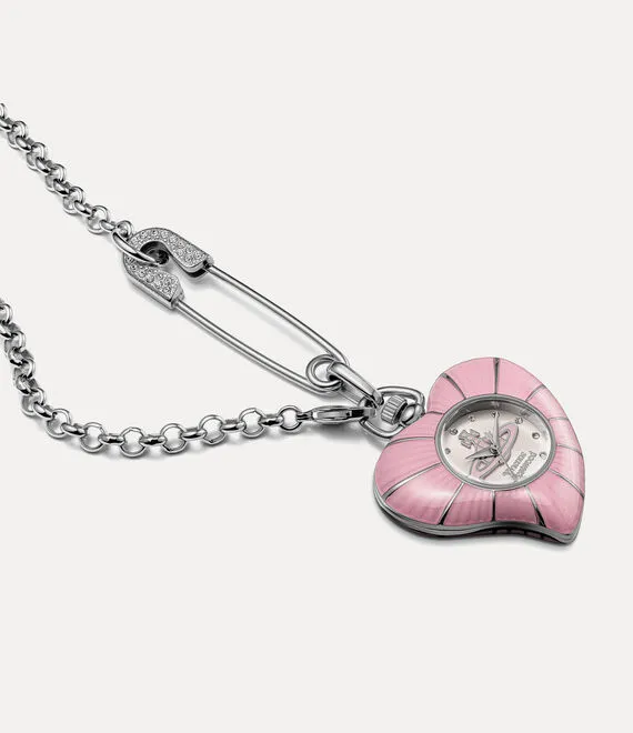 Heart Pendant Watch