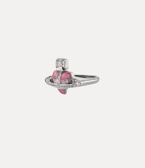 New Diamante Heart Ring