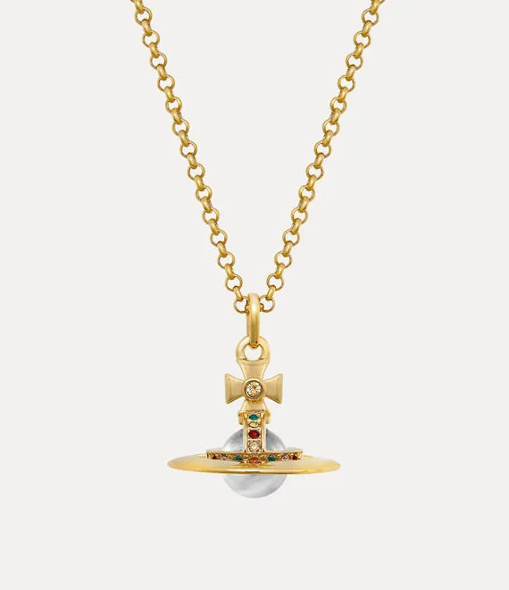 Tiny Orb Pendant Necklace