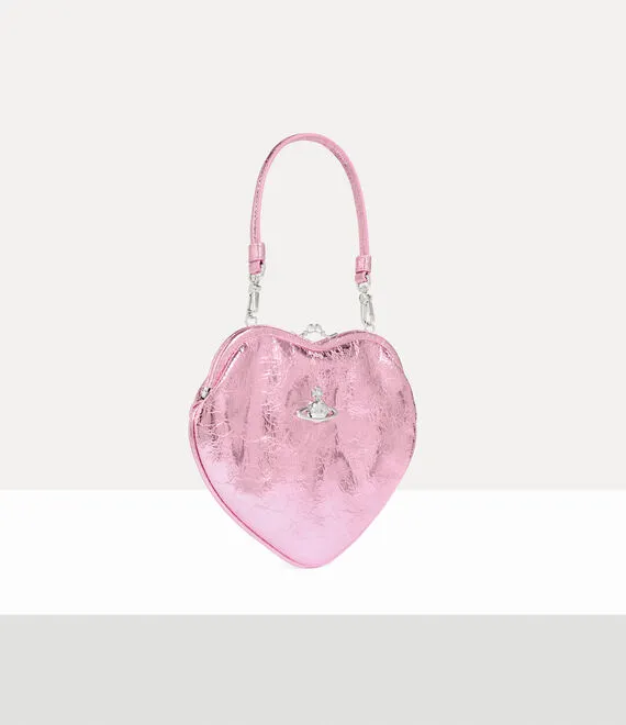 Belle Heart Frame Purse
