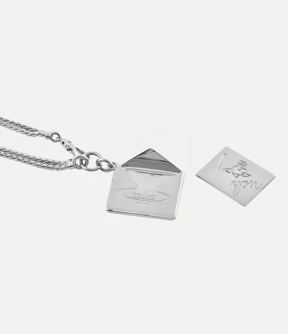 Envelope Pendant Necklace