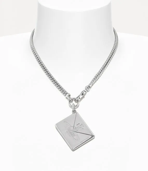 Envelope Pendant Necklace