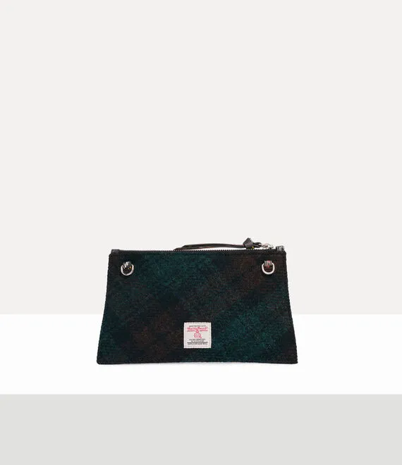Small Flat Zip Clutch
