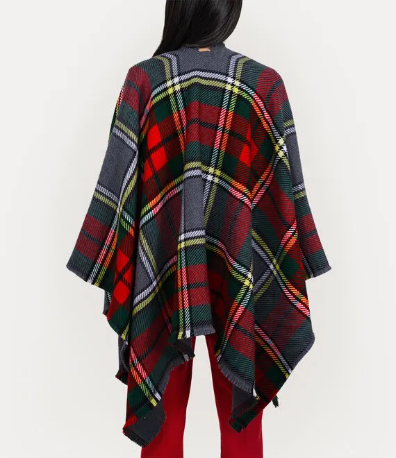 Tartan Poncho