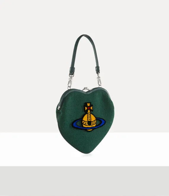 Belle Heart Frame Purse