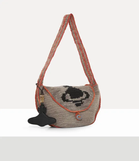Lucky Halfmoon Crochet Bag