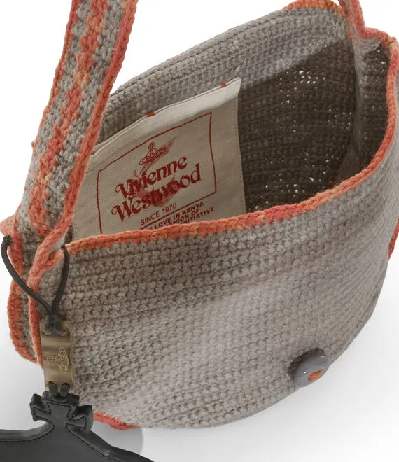 Lucky Halfmoon Crochet Bag