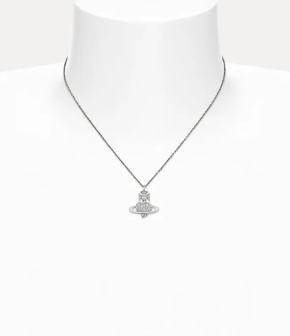 Agnatha Bas Relief Pendant Necklace