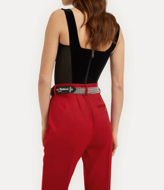 Chain Leather Belt