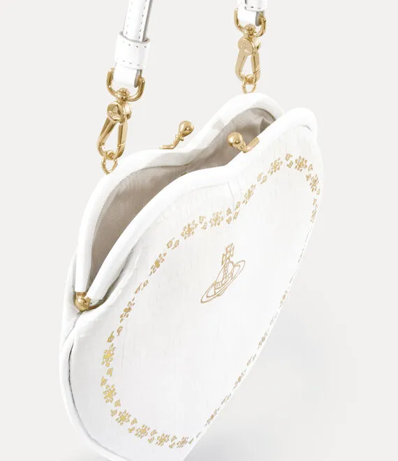 Belle Heart Frame Purse