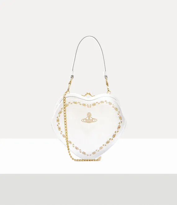 Belle Heart Frame Purse