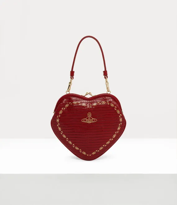 Belle Heart Frame Purse