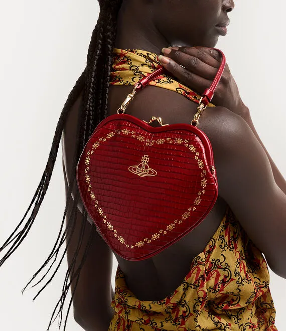 Belle Heart Frame Purse