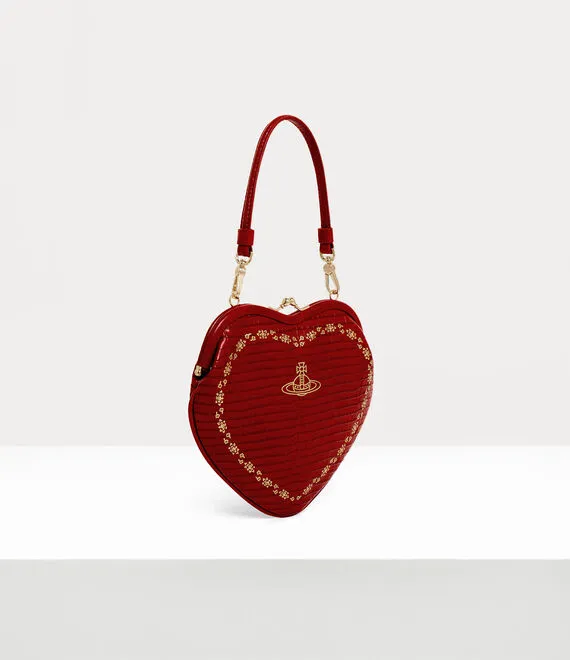 Belle Heart Frame Purse