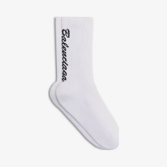 White / Black Socks