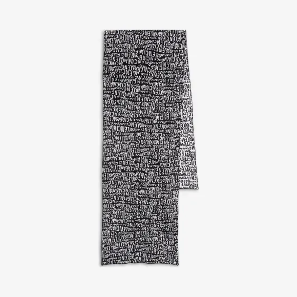 Mixed Letter Scarf